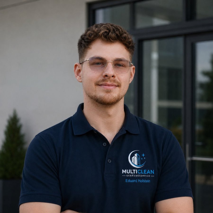 Eduard Holstein, Inhaber von MULTICLEAN Gebäudeservice